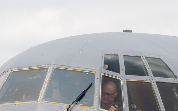 374 AW commander completes final flight