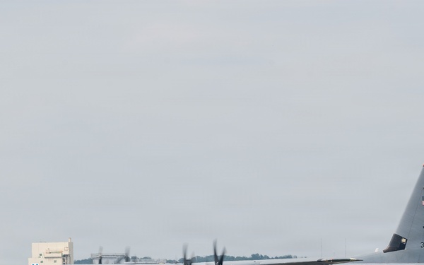 374 AW commander completes final flight