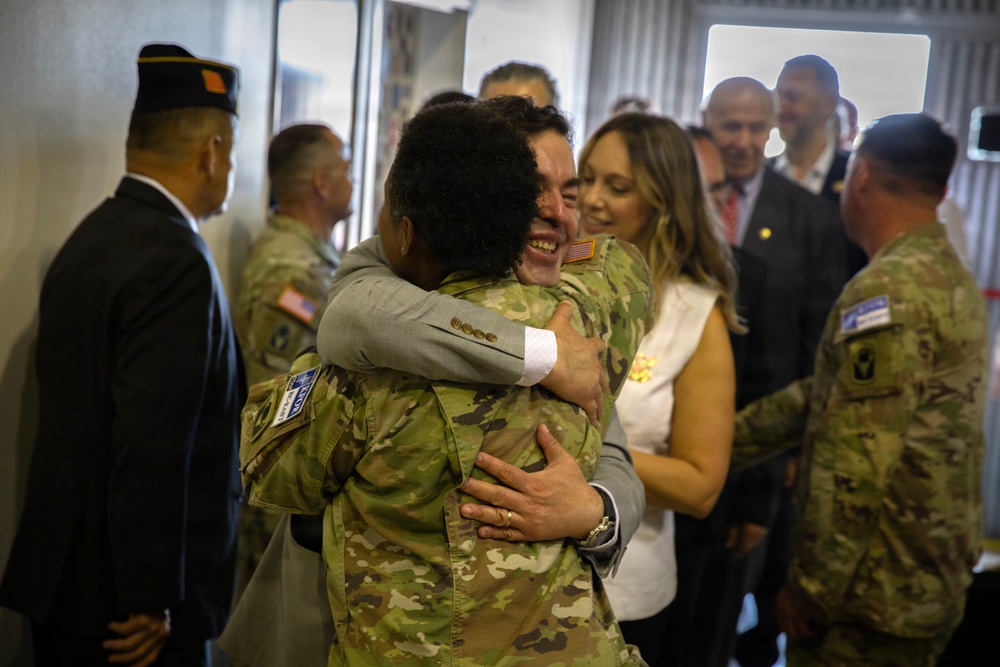 KFOR RC-E hosts America Inspires Freedom–The Kosovo Story project at Camp Bondsteel