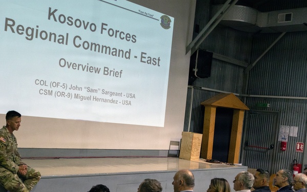 KFOR RC-E hosts America Inspires Freedom–The Kosovo Story project at Camp Bondsteel