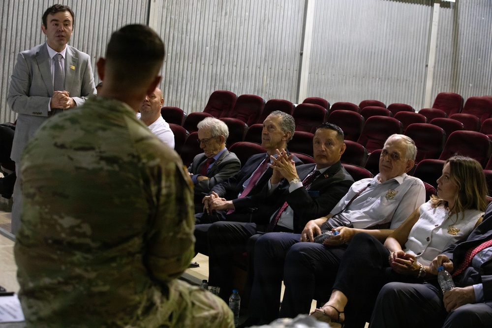 KFOR RC-E hosts America Inspires Freedom–The Kosovo Story project at Camp Bondsteel