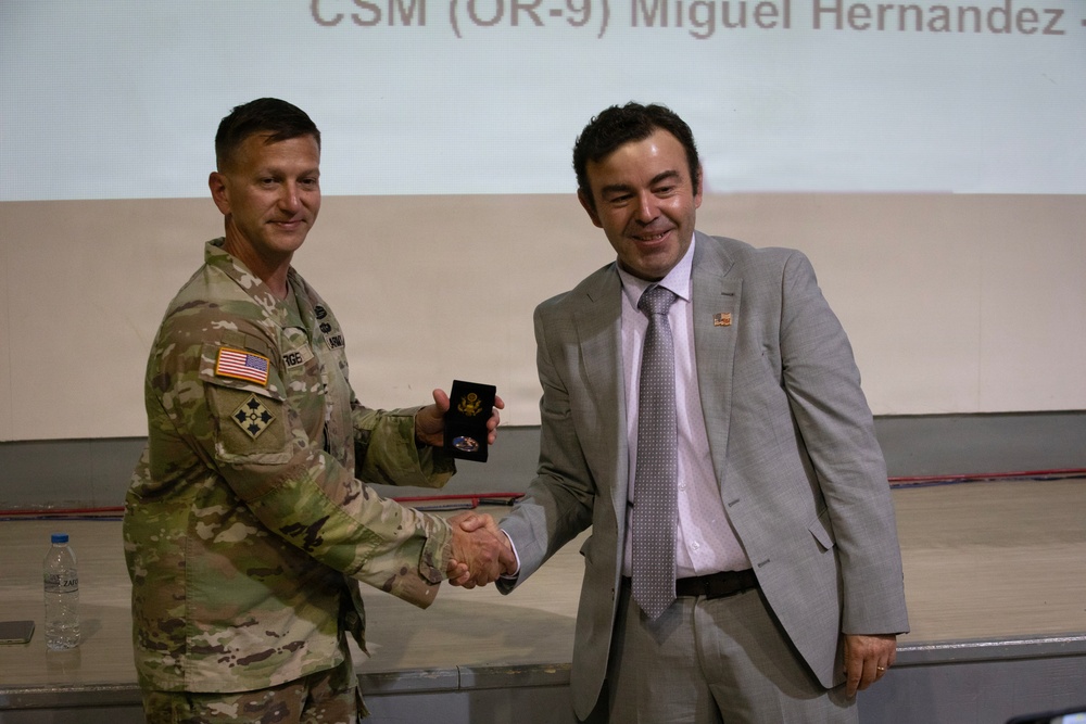 KFOR RC-E hosts America Inspires Freedom–The Kosovo Story project at Camp Bondsteel