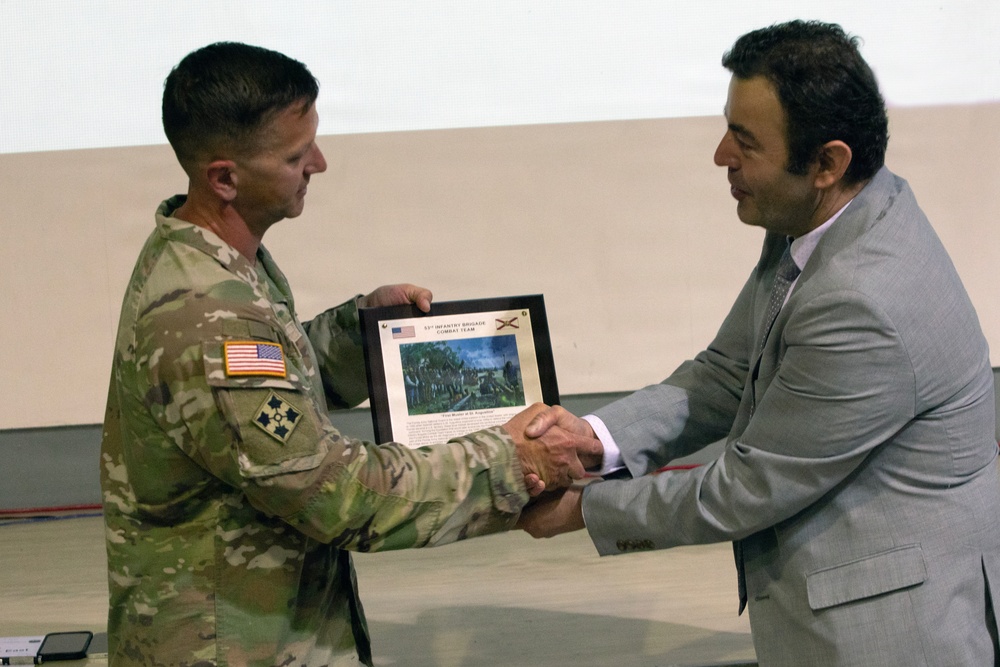 KFOR RC-E hosts America Inspires Freedom–The Kosovo Story project at Camp Bondsteel