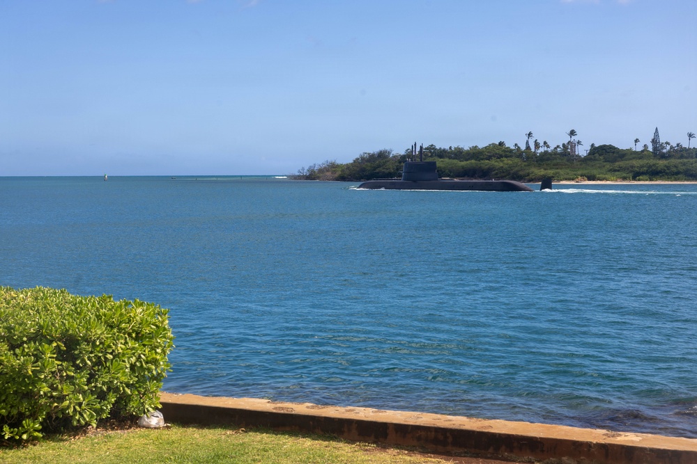 ROKS Dosan Ahn Changho (SS-038) departs Pearl Harbor to begin RIMPAC 2026 sea phase
