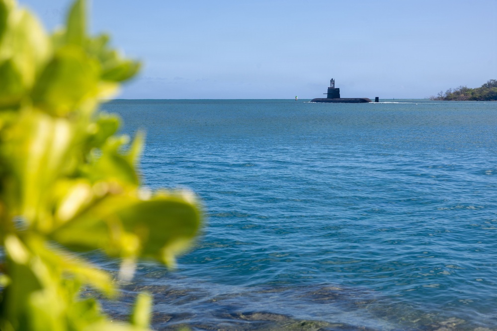 ROKS Dosan Ahn Changho (SS-038) departs Pearl Harbor to begin RIMPAC 2026 sea phase