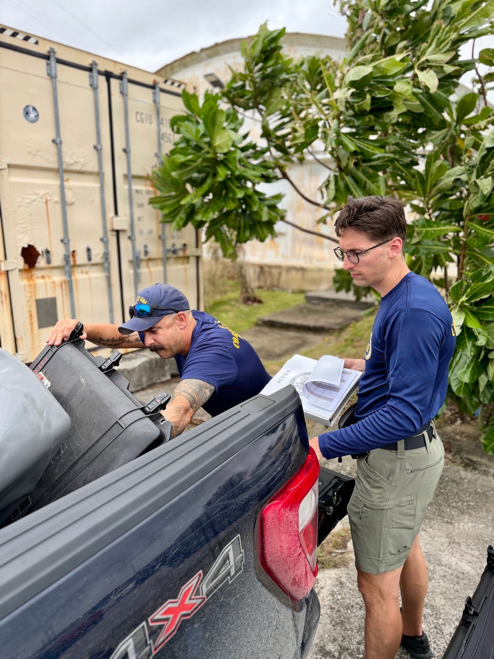 U.S. Coast Guard continues post-Bavi port recovery operations in Guam and CNMI