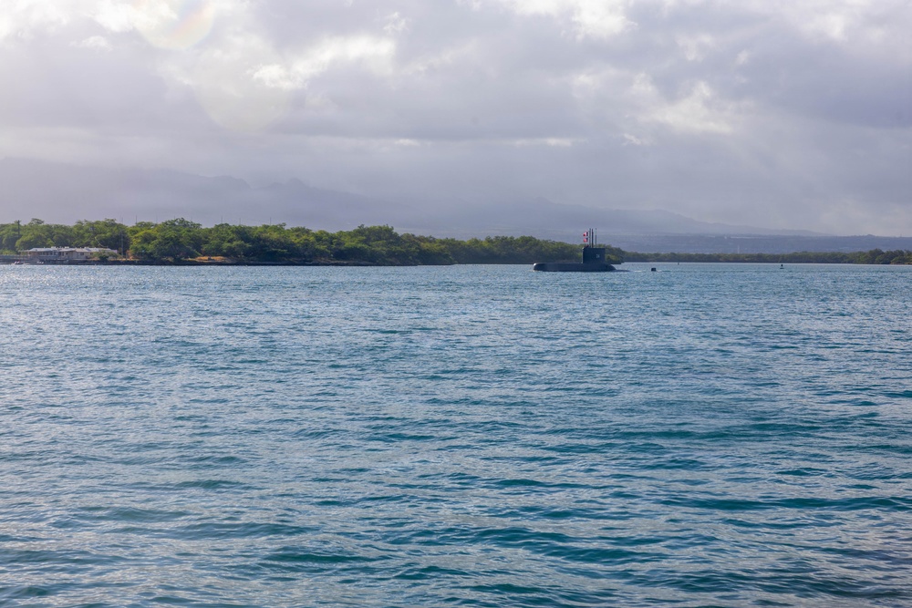 BAP Chipana (SS 34) departs Pearl Harbor to begin RIMPAC 2026 sea phase