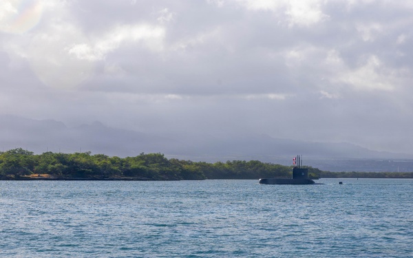 BAP Chipana (SS 34) departs Pearl Harbor to begin RIMPAC 2026 sea phase
