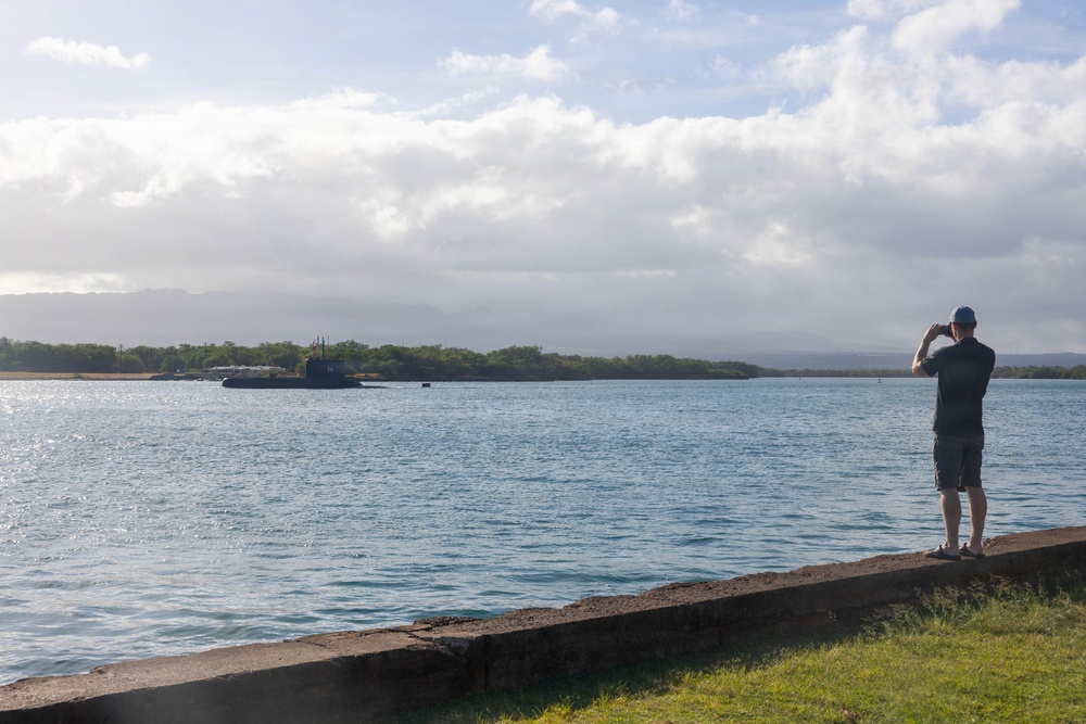 BAP Chipana (SS 34) departs Pearl Harbor to begin RIMPAC 2026 sea phase