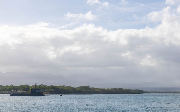 BAP Chipana (SS 34) departs Pearl Harbor to begin RIMPAC 2026 sea phase