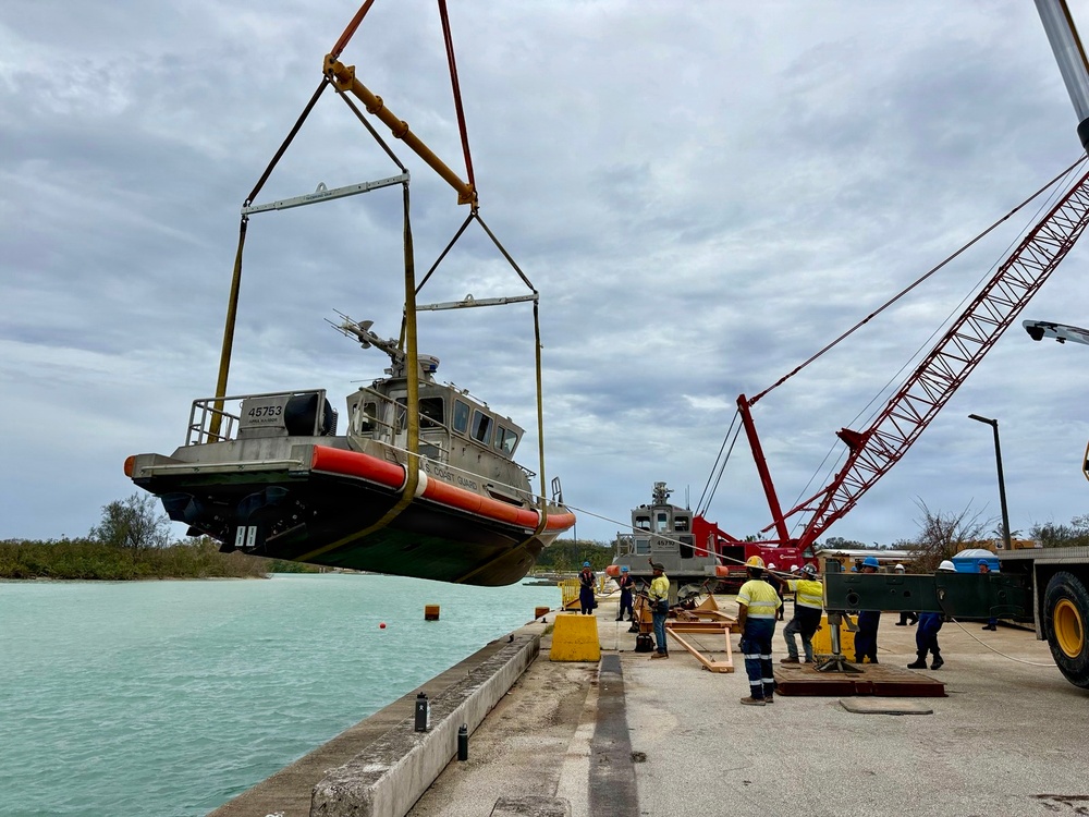 U.S. Coast Guard continues post-Bavi port recovery operations in Guam and CNMI