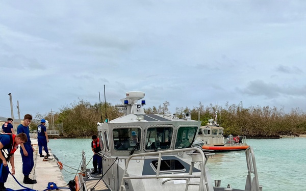 U.S. Coast Guard continues post-Bavi port recovery operations in Guam and CNMI