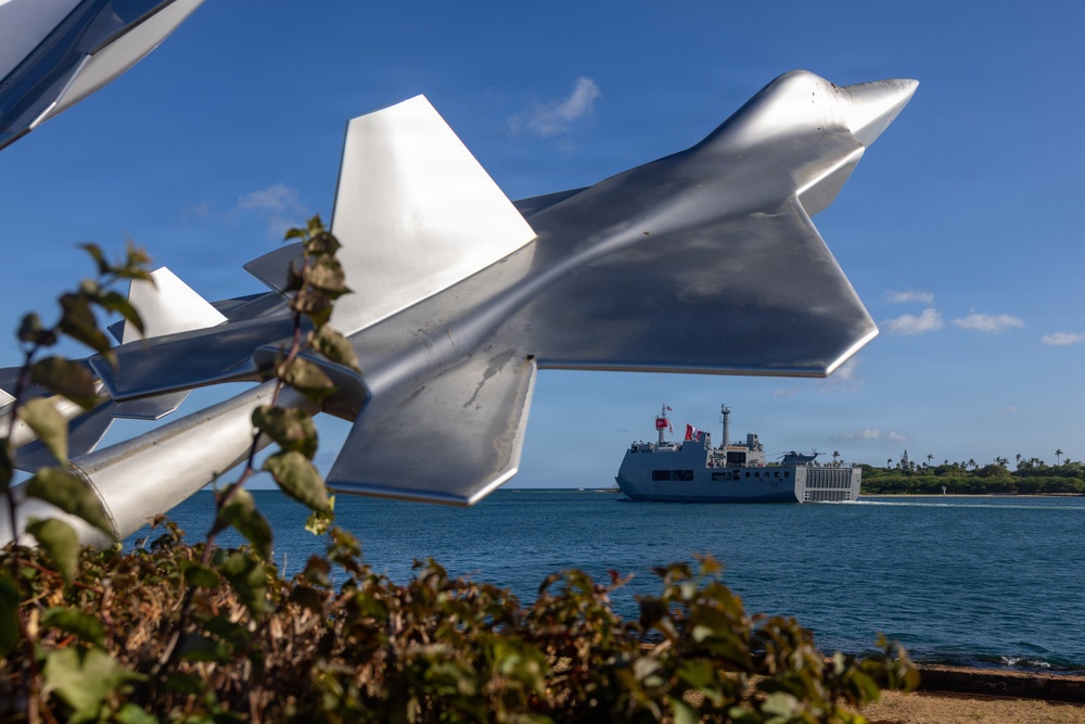 BAP Pisco (AMP156) Departs Pearl Harbor to begin RIMPAC 2026 sea phase