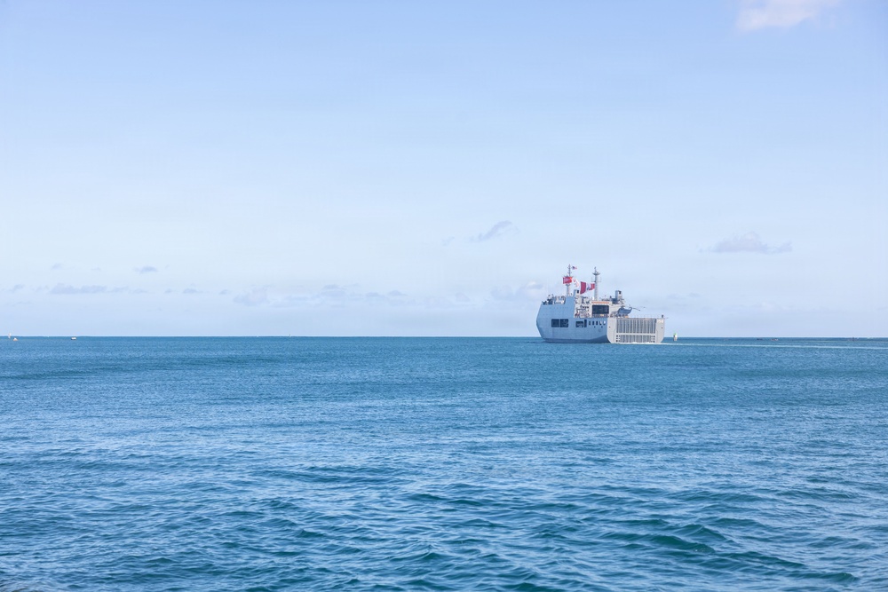 BAP Pisco (AMP156) Departs Pearl Harbor to begin RIMPAC 2026 sea phase