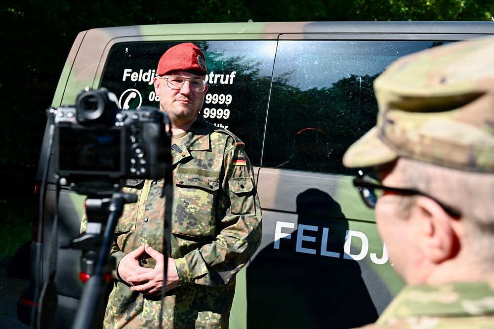 USAG Stuttgart Safety takes part in shooting competition, hosted by Bundeswehr Ulm in Dornstadt, June 25, 2026