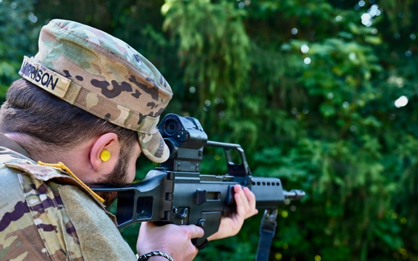 USAG Stuttgart Safety takes part in shooting competition, hosted by Bundeswehr Ulm in Dornstadt, June 25, 2026
