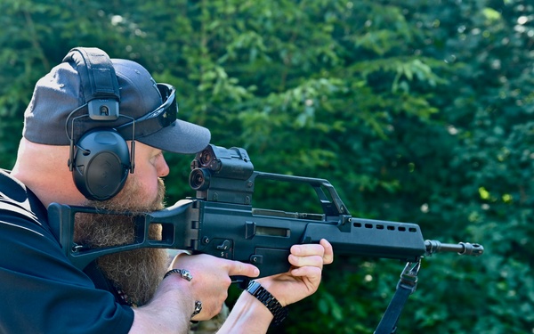 USAG Stuttgart Safety takes part in shooting competition, hosted by Bundeswehr Ulm in Dornstadt, June 25, 2026