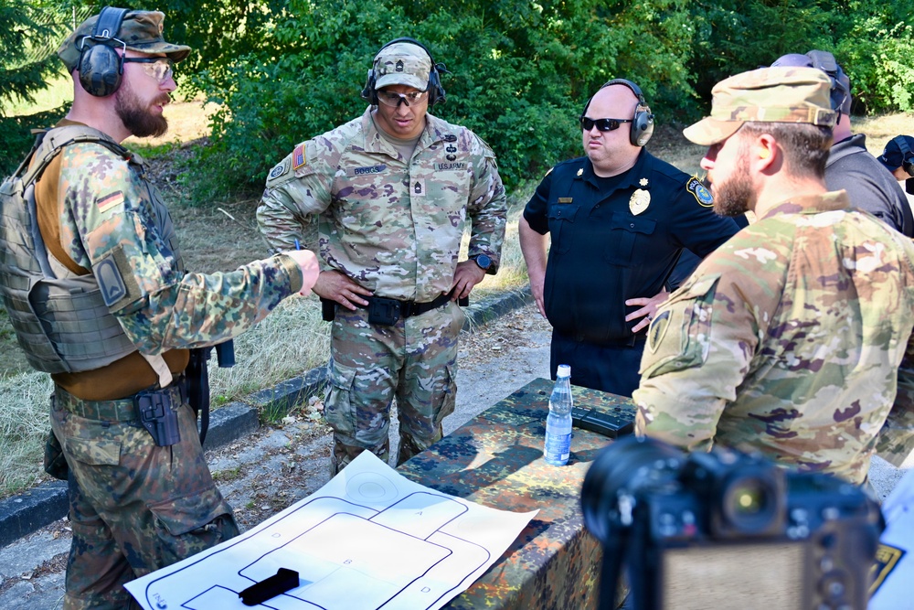 USAG Stuttgart Safety takes part in shooting competition, hosted by Bundeswehr Ulm in Dornstadt, June 25, 2026