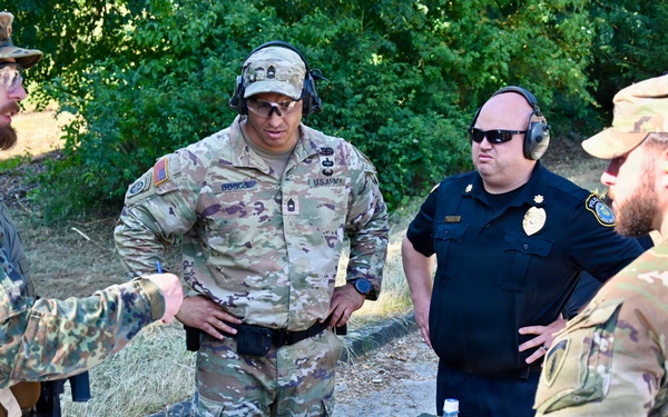 USAG Stuttgart Safety takes part in shooting competition, hosted by Bundeswehr Ulm in Dornstadt, June 25, 2026