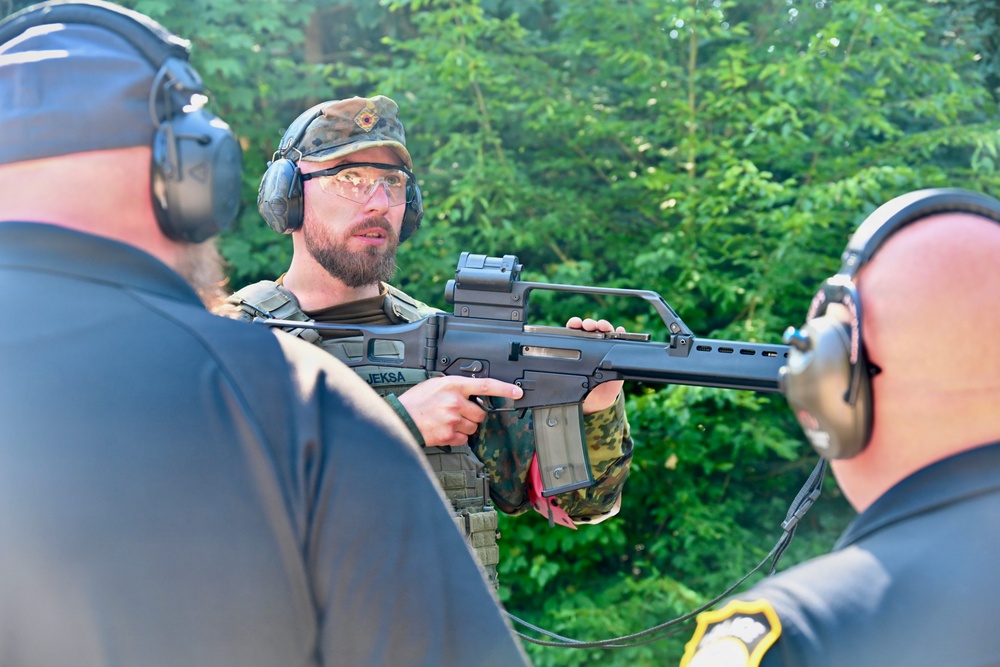 USAG Stuttgart Safety takes part in shooting competition, hosted by Bundeswehr Ulm in Dornstadt, June 25, 2026