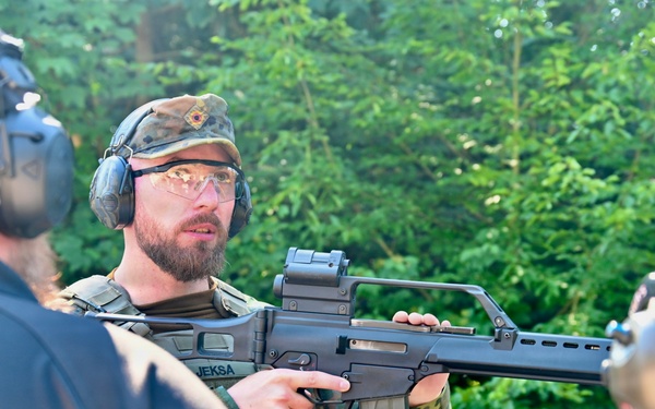 USAG Stuttgart Safety takes part in shooting competition, hosted by Bundeswehr Ulm in Dornstadt, June 25, 2026