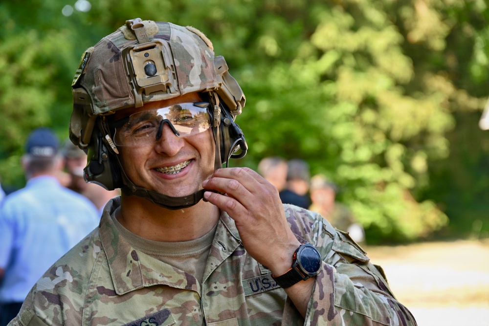 USAG Stuttgart Safety takes part in shooting competition, hosted by Bundeswehr Ulm in Dornstadt, June 25, 2026