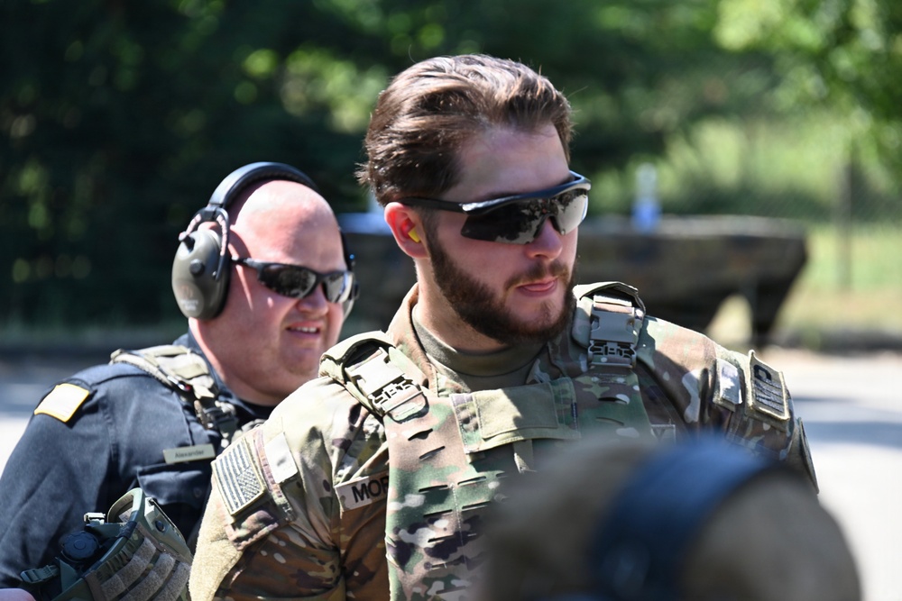 USAG Stuttgart Safety takes part in shooting competition, hosted by Bundeswehr Ulm in Dornstadt, June 25, 2026