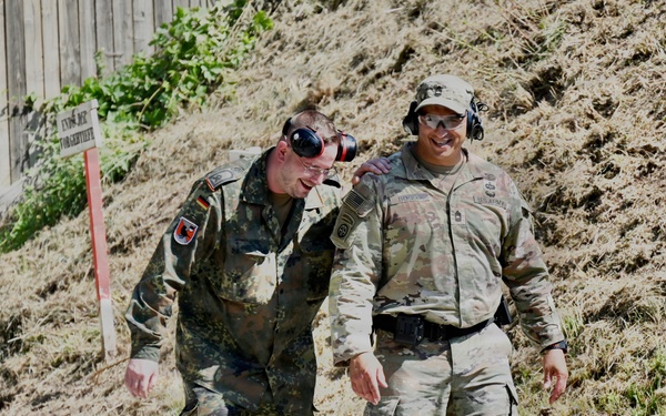 USAG Stuttgart Safety takes part in shooting competition, hosted by Bundeswehr Ulm in Dornstadt, June 25, 2026