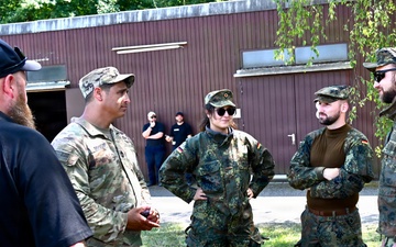 USAG Stuttgart Safety takes part in shooting competition, hosted by Bundeswehr Ulm in Dornstadt, June 25, 2026