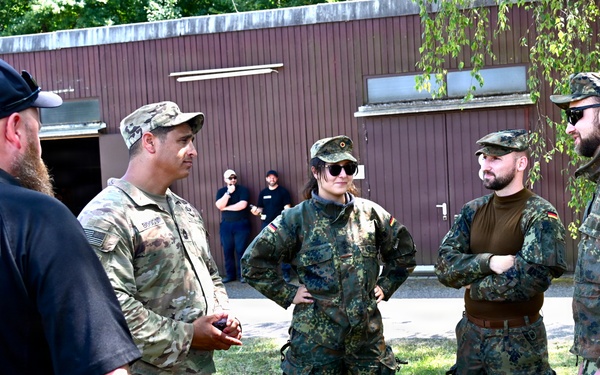 USAG Stuttgart Safety takes part in shooting competition, hosted by Bundeswehr Ulm in Dornstadt, June 25, 2026