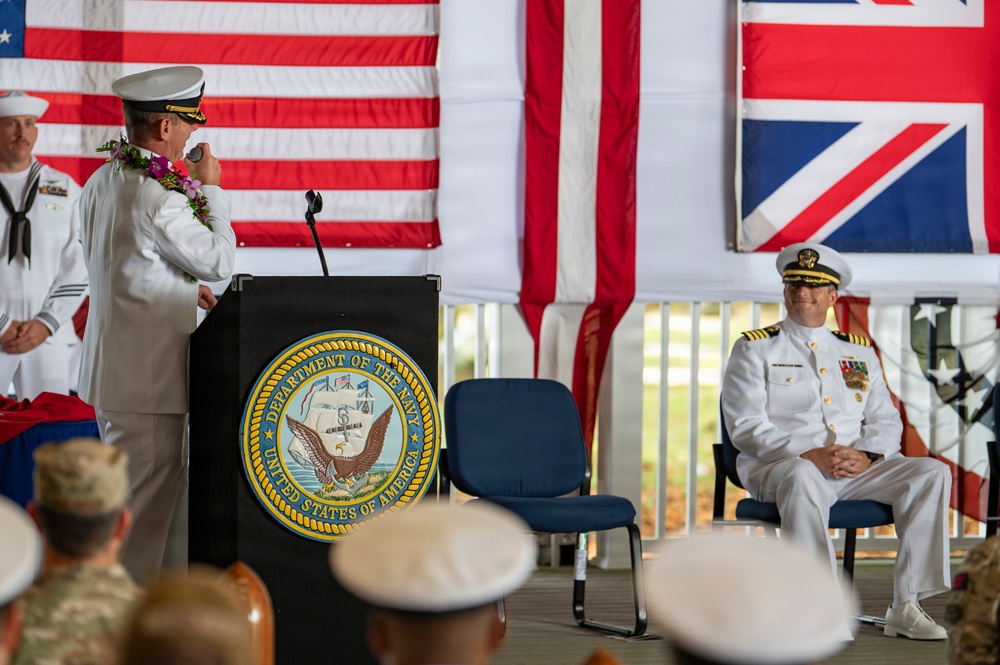 Navy Support Facility Diego Garcia Welcomes New Commanding Officer