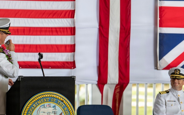 Navy Support Facility Diego Garcia Welcomes New Commanding Officer