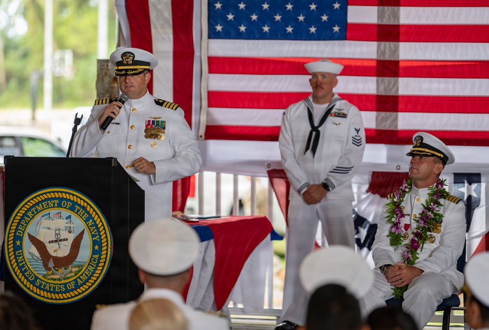 Navy Support Facility Diego Garcia Welcomes New Commanding Officer