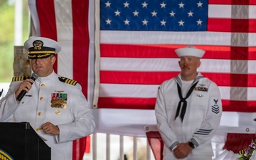 Navy Support Facility Diego Garcia Welcomes New Commanding Officer
