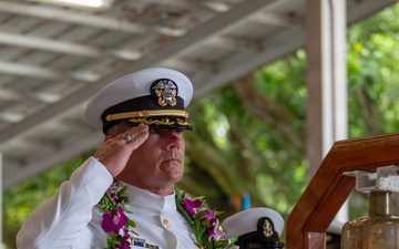 Navy Support Facility Diego Garcia Welcomes New Commanding Officer