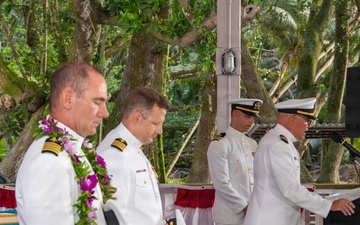 Navy Support Facility Diego Garcia Welcomes New Commanding Officer