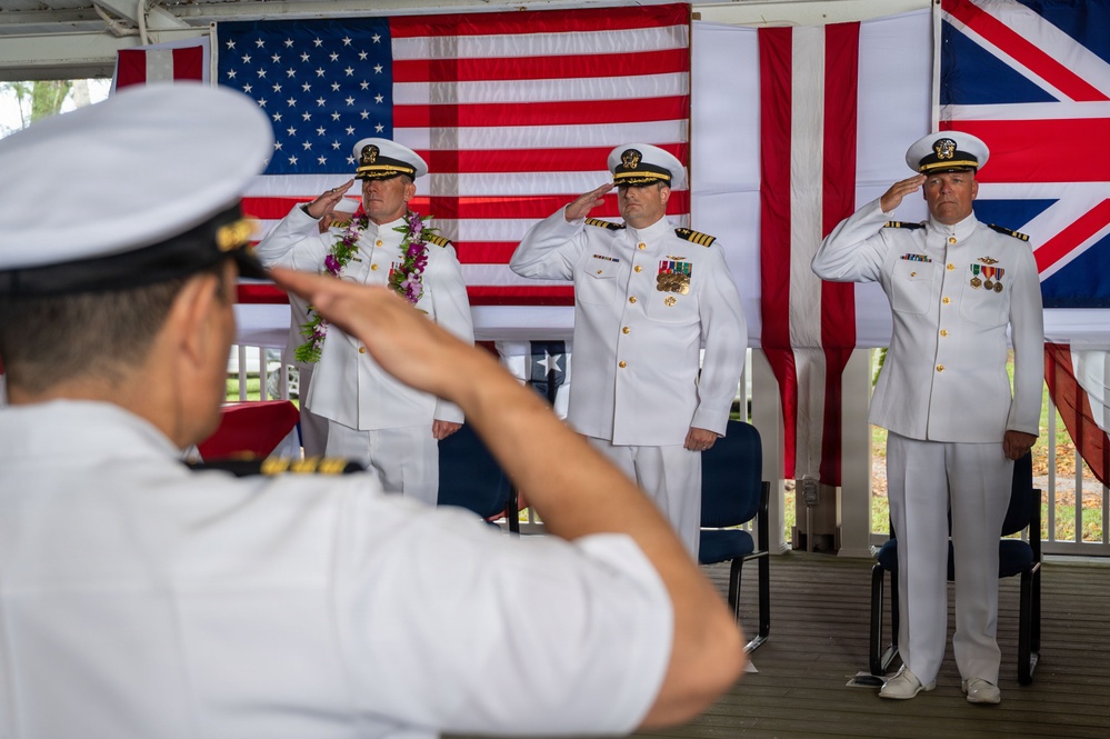 Navy Support Facility Diego Garcia Welcomes New Commanding Officer