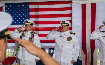 Navy Support Facility Diego Garcia Welcomes New Commanding Officer
