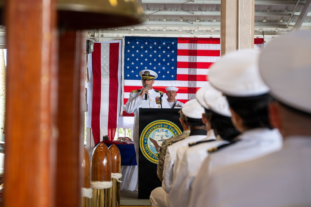 Navy Support Facility Diego Garcia Welcomes New Commanding Officer