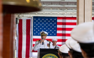 Navy Support Facility Diego Garcia Welcomes New Commanding Officer