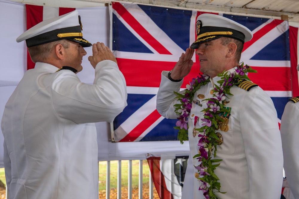 Navy Support Facility Diego Garcia Welcomes New Commanding Officer
