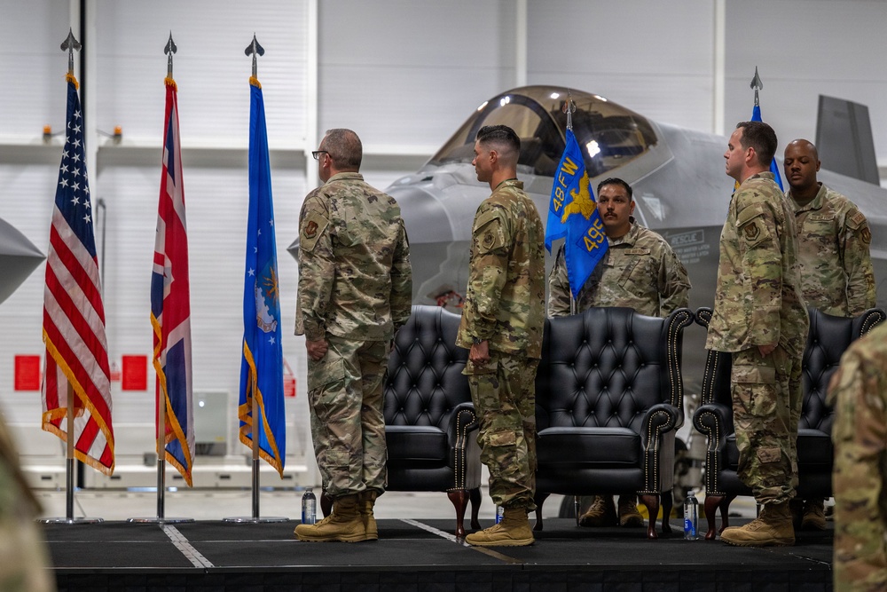 RAF Lakenheath activates the F-35A 48 AMXS