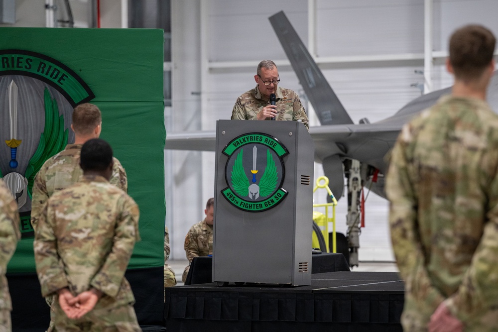 RAF Lakenheath activates the F-35A 48 AMXS