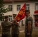 U.S. Marine Corps Forces, Europe and Africa conducts Headquarters Company change of command ceremony in Germany