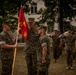 U.S. Marine Corps Forces, Europe and Africa conducts Headquarters Company change of command ceremony in Germany