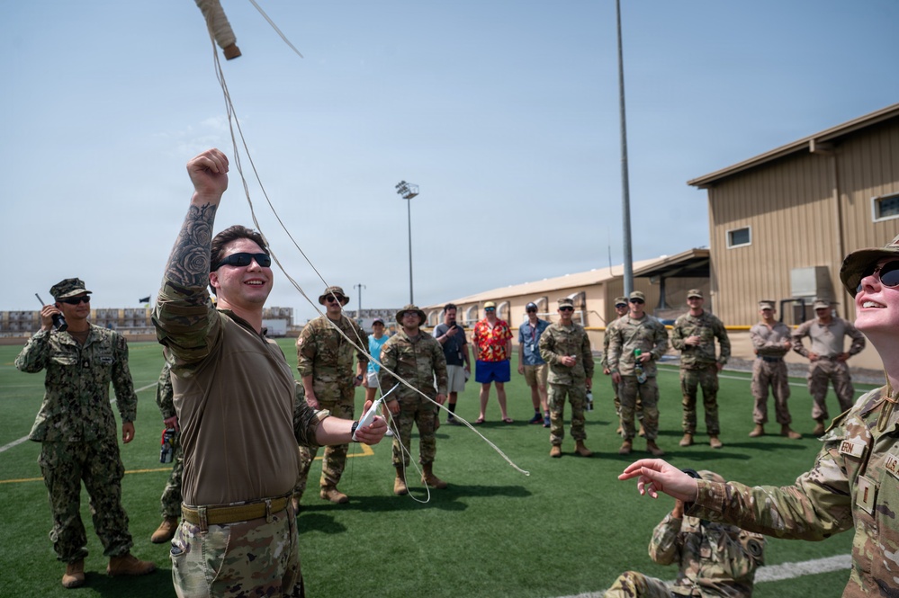 CJTF-HOA Weather Balloon Launch