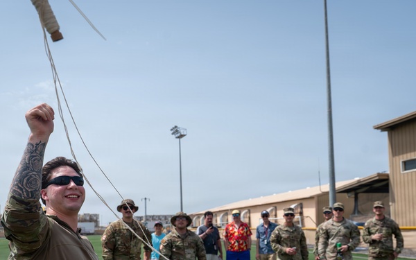 CJTF-HOA Weather Balloon Launch