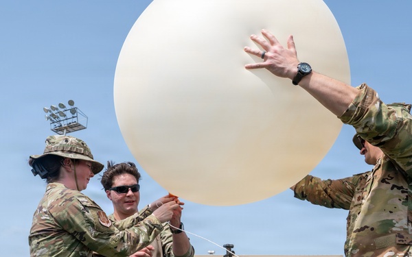 CJTF-HOA Weather Balloon Launch