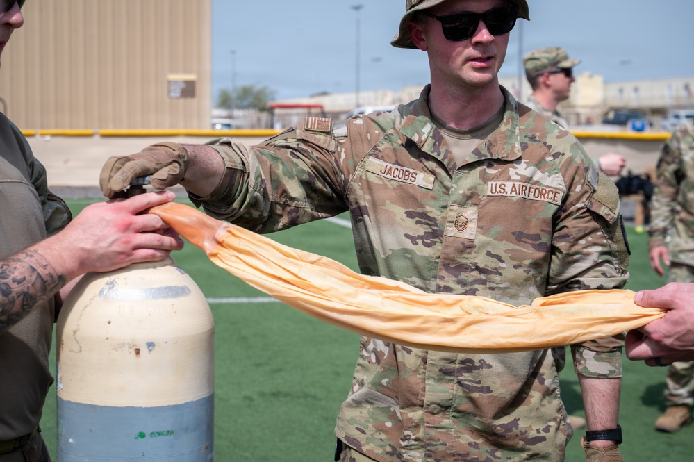 CJTF-HOA Weather Balloon Launch