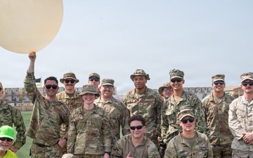 CJTF-HOA Weather Balloon Launch